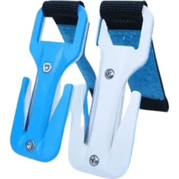 Potápěčský nůž Řezák Trilobite, pevný obal, EezyCut modro/bílá