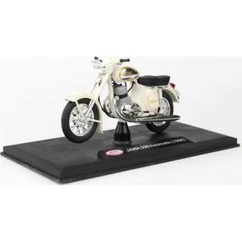 malá motorka Model motocyklu Jawa 350 Panelka Automatic bílý
