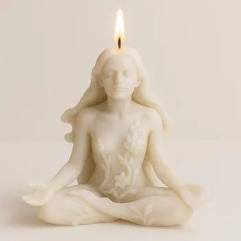 Svíčka Vonná svíčka Matka Příroda | 100 g | Svíčkománie3D | Barva: Bílá