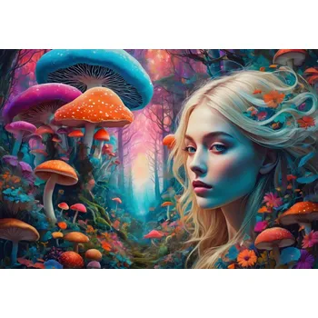 Puzzle Bluebird Puzzle Kouzelný les, 1000 dílků + k objednávce puzzle zdarma