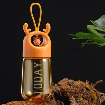 Láhev Dětská cestovní lahev 480 ml oranžová