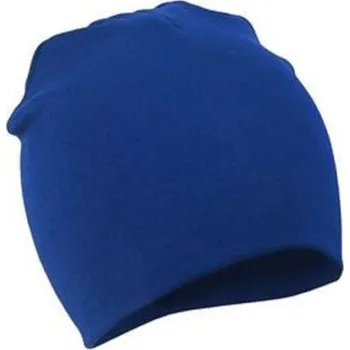 Čepice Dětská čepice beanie tmavě modrá