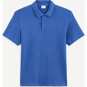 Pánské tričko Celio Polo tričko Dechris 1123578 Modrá S