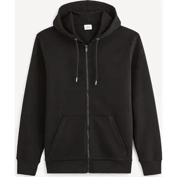Pánská mikina Celio Mikina s kapucí Fepiquet 1133257 Černá S