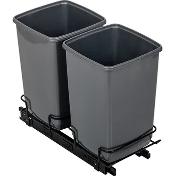 Odpadkový koš Plastové odpadkové koše v sadě 2 ks 20 l - Addis ID_1331070