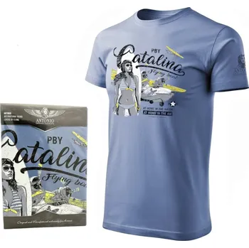 Triko létající loď PBY CATALINA MODRÉ vel. M (Triko létající loď PBY CATALINA MODRÉ vel. M)