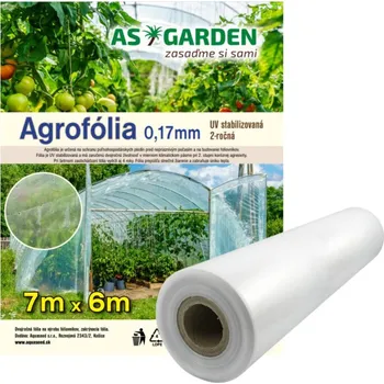 Příslušenství pro skleník AS Garden Agrofólie 0,17 mm/7x6 m