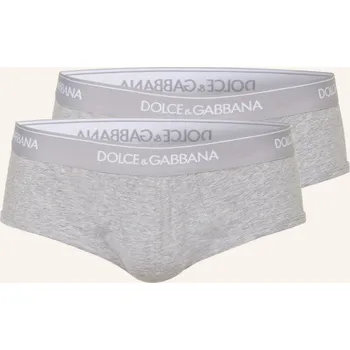 Oblečení a móda Dolce & Gabbana Slipové Kalhotky, 2 Kusy V Balení, světle šedá