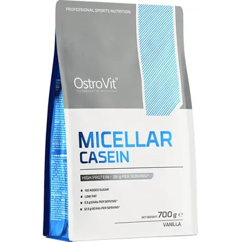 Protein OstroVit Micelární kasein 700 g Příchuť: vanilka