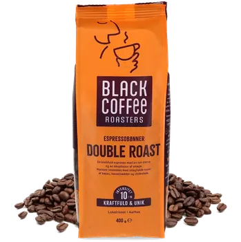Káva Black Coffee Roasters | Double Roast - 400 g zrnkové kávy