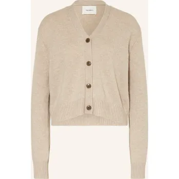 Dámský svetr Lisa Yang Dámský Pletený Kabátek Marion Z Kašmíru, béžová, 36