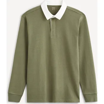 Pánské tričko Celio Polo tričko Vemix 1102861 Khaki S