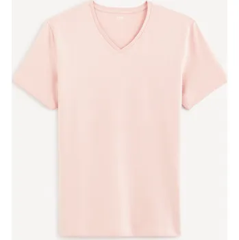 Pánské oblečení Celio Tričko Neuniv 1140238 Růžová XXL