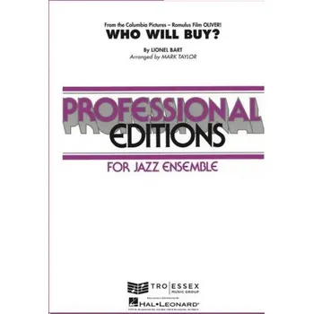 Lionel Bart: Who Will Buy? from Oliver! (noty pro jazzový orchestr, party, partitura)