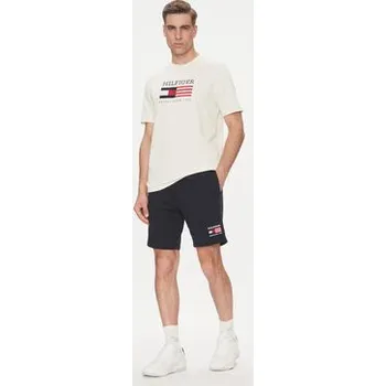 Pánské kraťasy Tommy Hilfiger Sportovní kraťasy American MW0MW39862 Tmavomodrá Regular Fit S