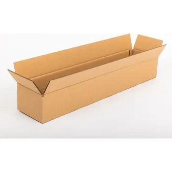 Obalový materiál Kartonová krabice klopová dlouhá 1000x200x150 mm 5VVL BC 560g/m2 hnědá - paleta 480 ks