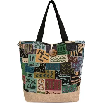 Plážová taška AFP Nákupní nebo plážová taška Gisla Barevná