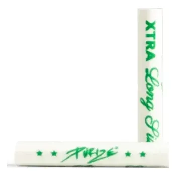 Purize XTRA Slim Size Long 5 mm bílé, sáček 50 ks - BOX 10 ks (Filtry PURIZE XTRA Long Size s aktivním uhlím o průměru 6 mm.)