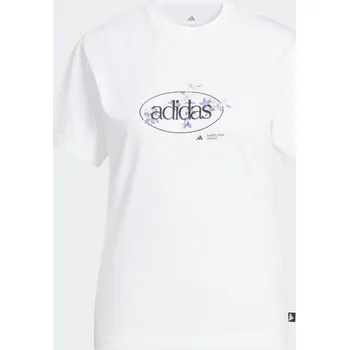 Dámské oblečení Adidas W ELEM FLRL TEE JI9432 L + DÁREK