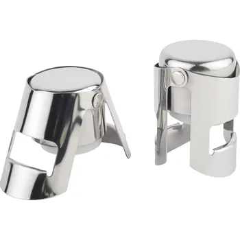 APS Uzávěr na sekt, 2 kusy, výška: 60 mm, průměr: 45 mm