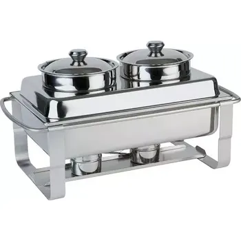 Polévková stanice APS 2x hrnec a 1x kryt s otvory (bez chafing dish)