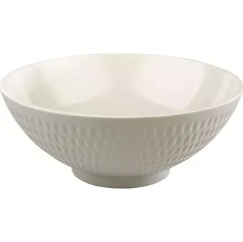 APS ASIA Plus mísa, šedá/krémová, objem: 1,10 litru, výška: 80 mm, průměr: 200 mm