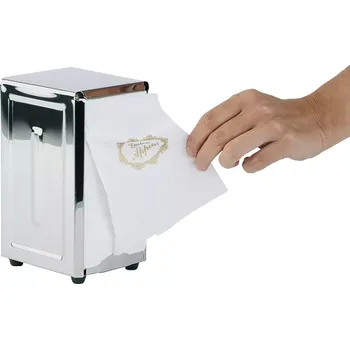 APS Držák na ubrousky, výška: 185 mm, délka: 120 mm, šířka: 95 mm