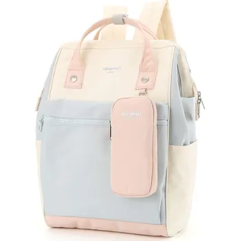 Městský batoh s kapsou na notebook - Himawari Barva: modrá || krémová