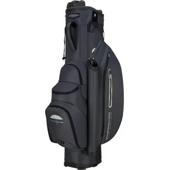 Golfový bag Bennington QO9 Water Resistant cart bag, modro/stříbrný