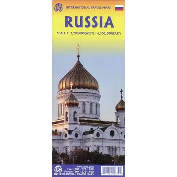 Russia West 1 : 3 200 000 / East 1 : 6 3000 000