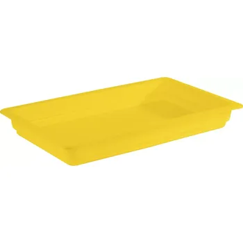 Dóza na potraviny Porcelánová gastronádoba APS GN 1/1-60 mm, žlutá