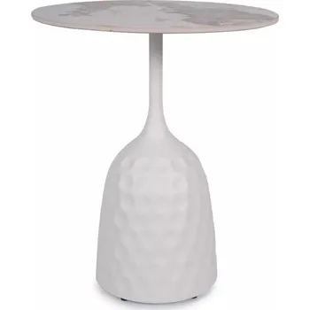 Konferenční stolek Stolek odkládací bílý SALO A