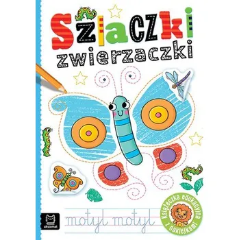 Cizí jazyk Szlaczki zwierzaczki. Edukacyjna książeczka z naklejkami
