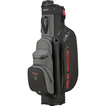 Golfový bag Bennington Dry QO 9 Waterproof cart bag, černo/šedý