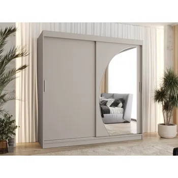 Nábytek Šatní skříň Grilion 200, Barva: kašmír, Zásuvky: Ne MIRJAN 5903211418365