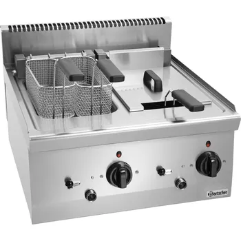 fritéza BARTSCHER Elektrická fritéza s 2 x 8 litrovými nádobami