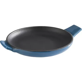 Pánev APS Litinové Servírovací pánvičky, výška: 20 mm, průměr: 130 mm, modrá