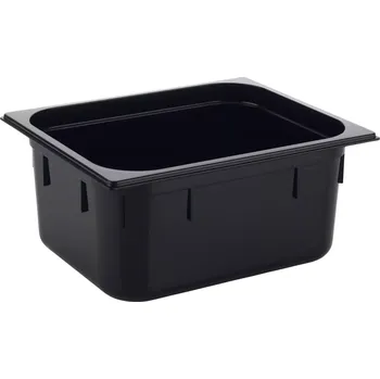 Dóza na potraviny APS GN-nádoba GN 1/3, objem: 2,40 litru, hloubka: 65 mm, černá