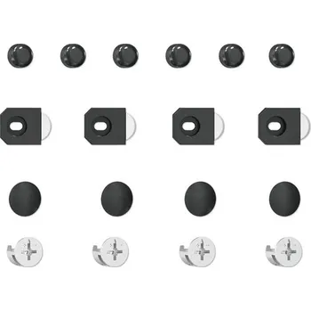 Krytka a montážní sada form&style černá CAP20002