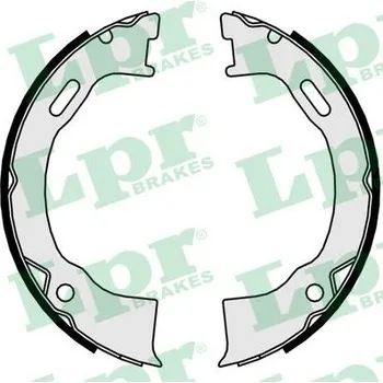 Brzdová čelist Sada brzdových čelistí, parkovací brzda LPR 01020