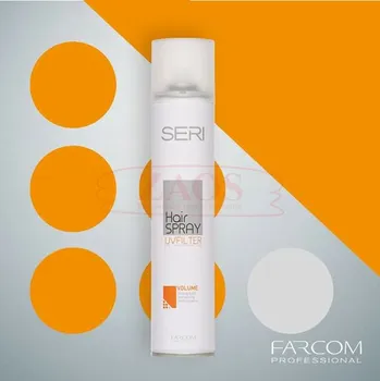 Stylingový přípravek Seri lak na vlasy 400ml - Silná fixace (objemový) - oranžový