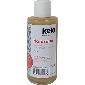 Olej na dřevo KELA Ošetřující olej na dřevo Naturana lněný, 100 ml KL-13000