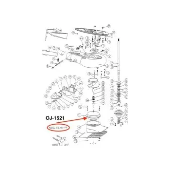 RC model letadla Vložka jet turbíny 6 1/8 V