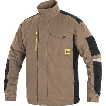 montérky Bunda STRETCH béžovo-černá