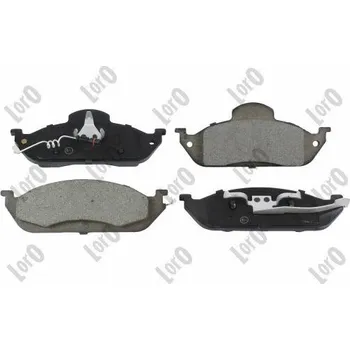 Brzdová destička Sada brzdových destiček, kotoučová brzda ABAKUS 231-01-099