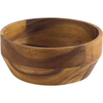 APS Acacia miska, olejované akáciové dřevo, ø: 210 mm