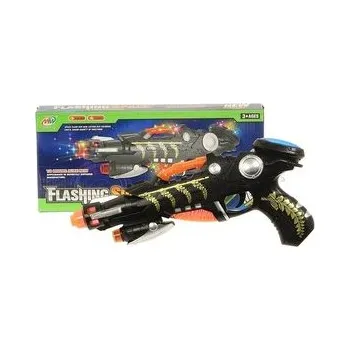 Dětská zbraň Pistolet na baterie światła 3D dźwięk