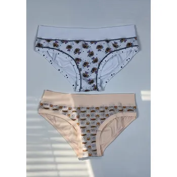 Dámské spodní prádlo DÁMSKÉ KALHOTKY LOVELYGIRL 6401 M Mix