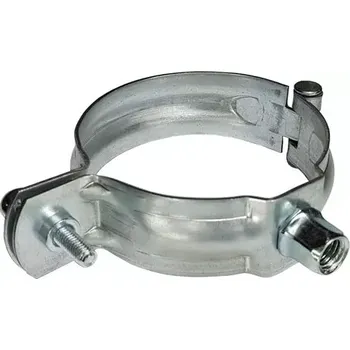 okap Objímka svodu šroubovací pozink 120mm (spona svodu 120)