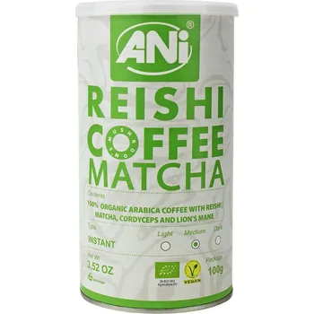 Káva Reishi Matcha' instantní káva bio 100 g - ANI